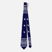 Bandana True Blue Neck Tie Krawatte (Vorderseite)