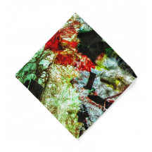Bandana weiß gerecycelt Kunststoff-Textur Foto