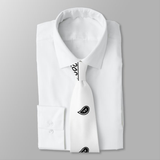 Bandana White Krawatte (Gebunden)