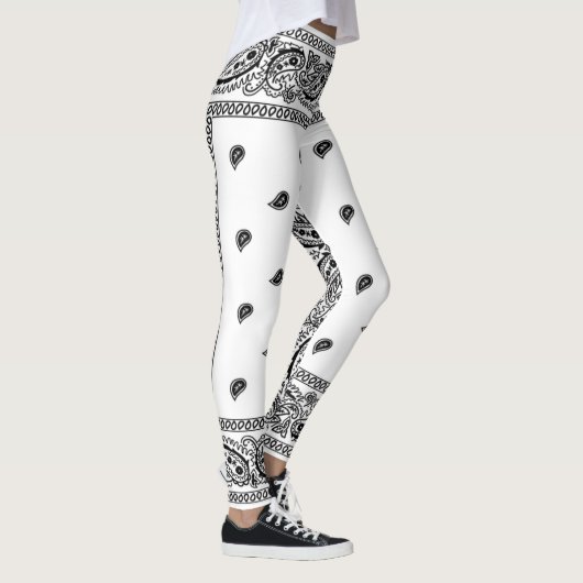 Bandana White Leggings (Rechts)