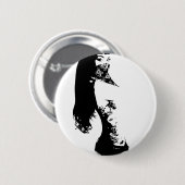 Bandanamädchen Button (Vorne & Hinten)