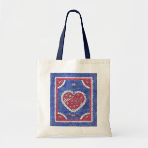Bandanna-Herz-Tasche Tragetasche