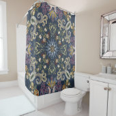 Bandanna mit farbenfrohen Paisley-nahtlosen Muster Duschvorhang (Beispiel)