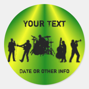 Bandaufkleber Runder Aufkleber