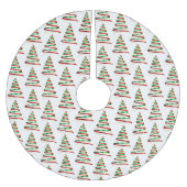 Bandbaum Polyester Weihnachtsbaumdecke (Vorderseite)