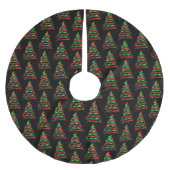 Bandbaum Polyester Weihnachtsbaumdecke (Vorderseite)