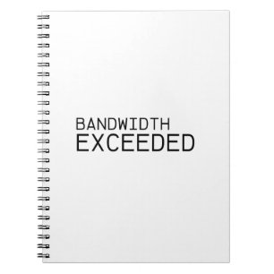 Bandbreite überschritten   Beständiges Spiralnotiz Notizblock