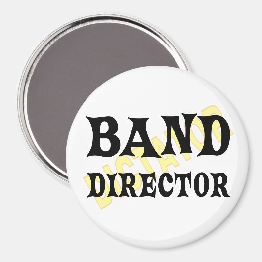 Banddirektor Magnet (Vorderseite/Rückseite)