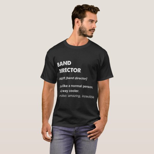 Banddirektor T-Shirt (Vorne ganz)