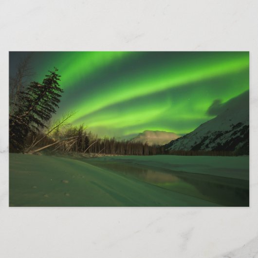 Banded Aurora Briefpapier (Vorderseite)