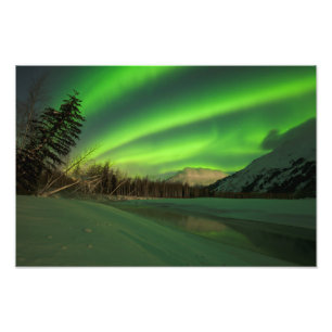 Banded Aurora Fotodruck
