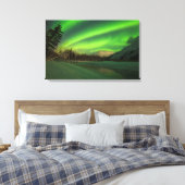 Banded Aurora Leinwanddruck (Insitu (Schlafzimmer))