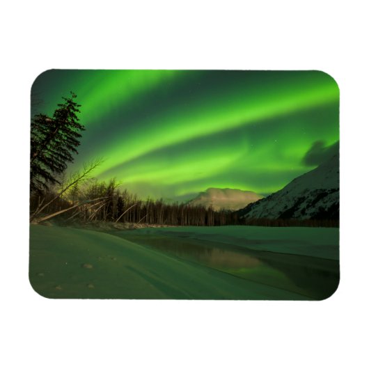 Banded Aurora Magnet (Horizontal)