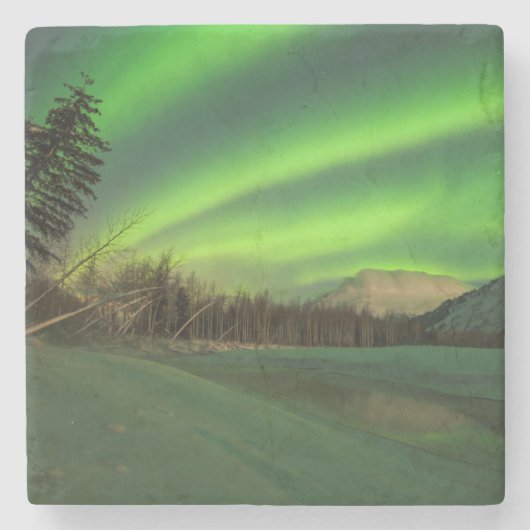 Banded Aurora Steinuntersetzer (Vorderseite)