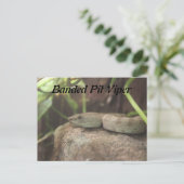Banded Pit Viper Snake Postkarte (Stehend Vorderseite)