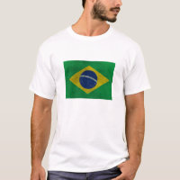 Bandeira do Brasil Estilo Envelhecida