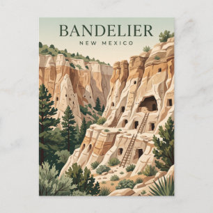 Bandelier National Monument New Mexico Postkarte