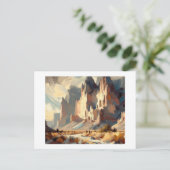 Bandelier National Monument New Mexico, Postkarte (Stehend Vorderseite)