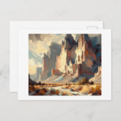 Bandelier National Monument New Mexico, Postkarte (Vorne/Hinten)