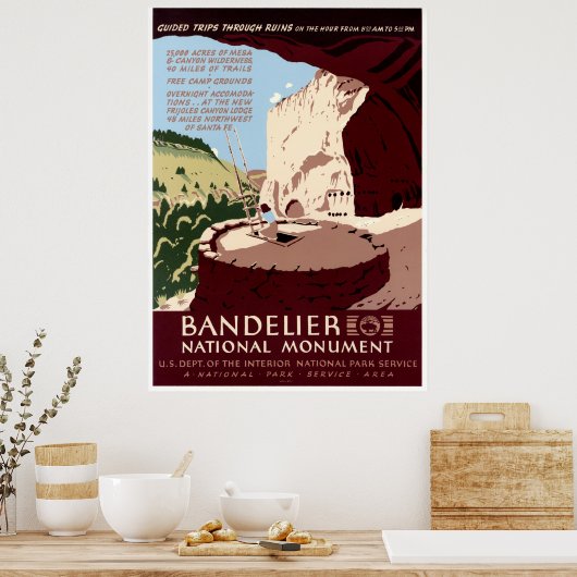 Bandelier National Monument Poster (Küche)