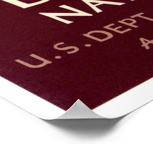 Bandelier National Monument Poster (Ecke)