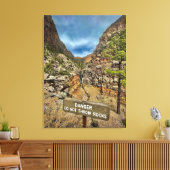 Bandelier NM Leinwanddruck (Insitu (Wohnzimmer))