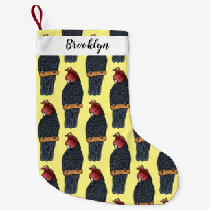 Bandenvogel-Cartoon Kleiner Weihnachtsstrumpf