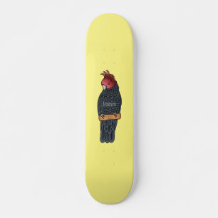 Bandenvogel-Cartoon Skateboard