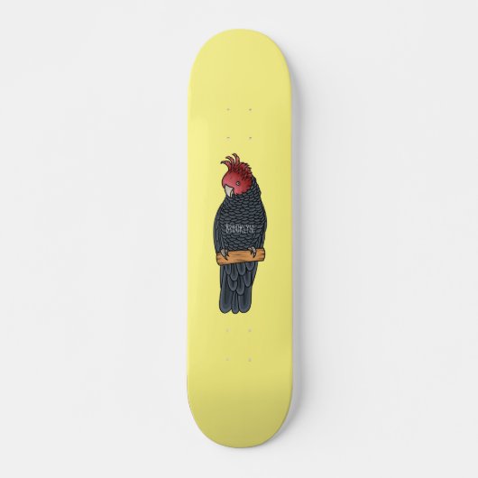 Bandenvogel-Cartoon Skateboard (Vorne)