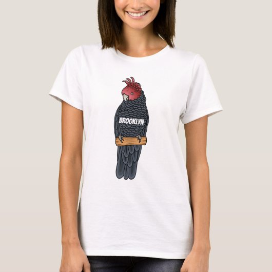 Bandenvogel-Cartoon T-Shirt (Vorderseite)
