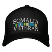 Bänder2-1-1.jpg, SOMALIA, VETERAN Bestickte Baseballkappe (Vorderseite)