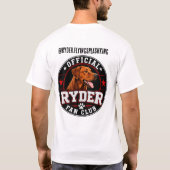 Bänder Anzeige T-Shirt (Rückseite)