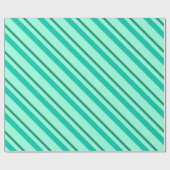 Bänder aus Samt, Türkis und Aqua Geschenkpapier (Flach)