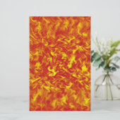 Bänder des Feuer-Briefpapiers Briefpapier (Stehend Vorderseite)