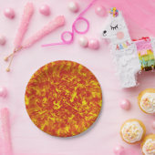 Bänder des Feuer-Papier-Tellers Pappteller (Party)