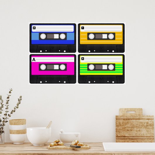 Bänder II Poster (Küche)