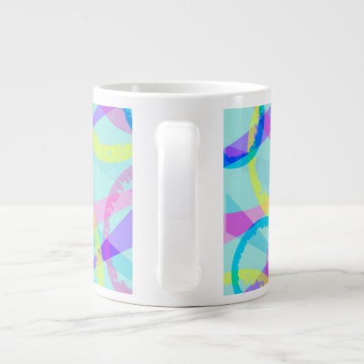 Bänder Jumbo-Tasse (Rückseite)