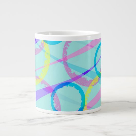 Bänder Jumbo-Tasse (Vorderseite)