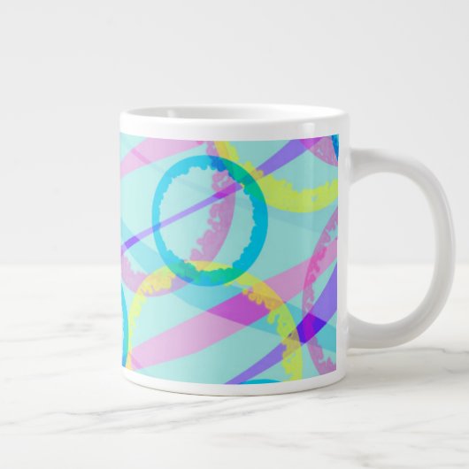 Bänder Jumbo-Tasse (Rechts)