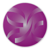 Bänder Keramikknauf (Vorderseite)