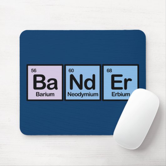 Bander machte von den Elementen Mousepad (Mit Mouse)