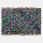 Bänder, miteinander verwoben, farbig dunkel decke (Vorderseite)