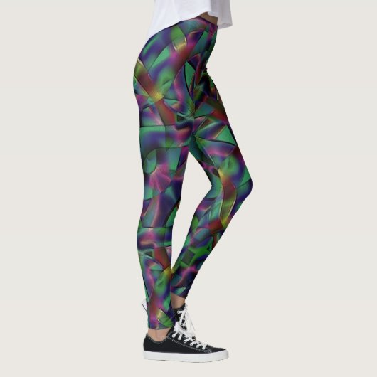 Bänder, miteinander verwoben, farbig dunkel leggings (Rechts)