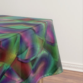 Bänder, miteinander verwoben, farbig dunkel tischdecke