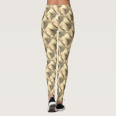 Bänder oder unregelmäßige Goldplakette? Leggings (Rückseite)