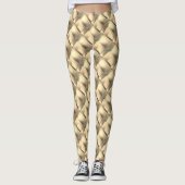 Bänder oder unregelmäßige Goldplakette? Leggings (Vorderseite)