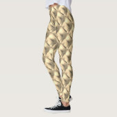 Bänder oder unregelmäßige Goldplakette? Leggings (Links)