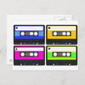 Bänder Postkarte (Vorne/Hinten)