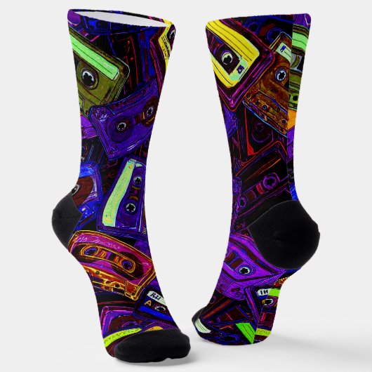 Bänder Socken (Gewinkelt)