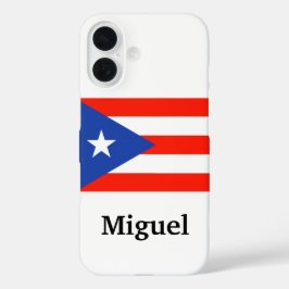 Bandera Boricua Puerto Rico Flag 4Ana iPhone 16 Hülle